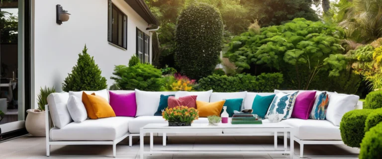 Salon de jardin en aluminium blanc : élégance durable pour votre extérieur